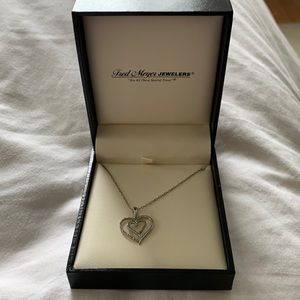 Fred Meyer Jewelers double heart necklace